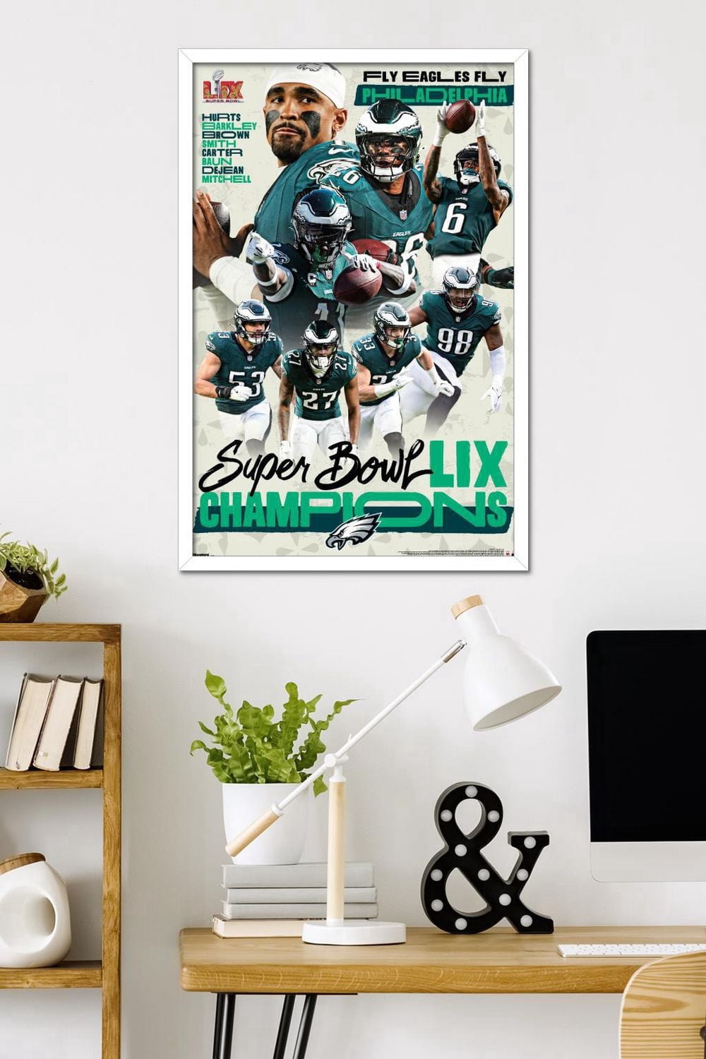 NFL Philadelphia Eagles - Champions du Super Bowl LIX