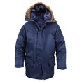 thumbnail image 2 of Rothco N-3B Snorkel Parka - Navy Blue, 2X-Large, 2 of 4