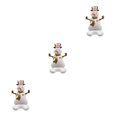 thumbnail image 3 of Ruiboury Party Decor Essential Christmas Foil Balloons With Exquisite Patterns Balloon Christmas Suitable For Any Places multicolor Stretching Snowman 3Set, 3 of 6