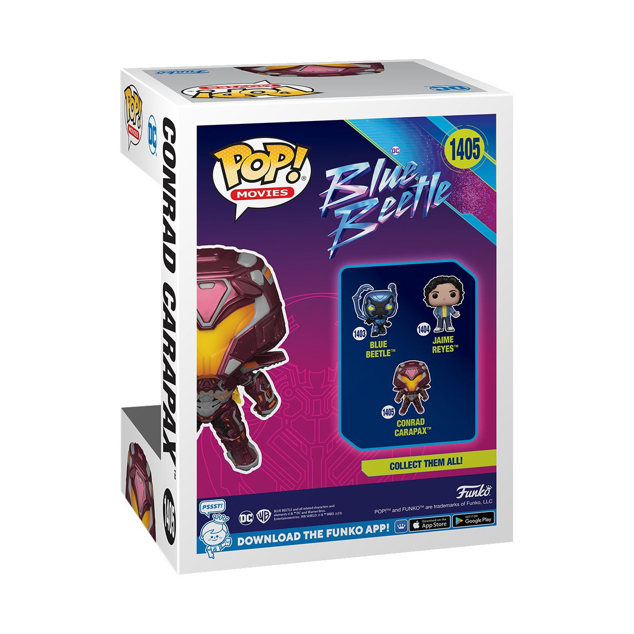 Funko POP Movies: Blue Beetle- Carapax Vinyl Figure