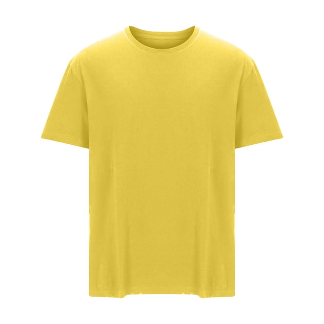 Timegard Athletic Tops for Men Crewneck Lightweight Color Block Casual Breathable Running Tee Shirts