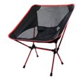 thumbnail image 1 of Chair Outdoor Folding Beach Chair Portable Mesh Back Aluminum Alloy Rack Camping Chair for Fishing, 1 of 8