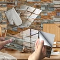 thumbnail image 1 of Imitation Wall Tiles Crystal Film Tile Sticker Adhesive Floor Sticker Hot, 1 of 1