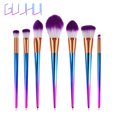 thumbnail image 2 of WIFKLSIIPG Foundation Cosmetic Eyebrow Eyeshadow Brush Makeup Brush Sets Tools 7PCS, 2 of 7