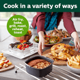 thumbnail image 4 of (Manufacturer Refurbished) Philips HD9630 Twin TurboStar XXL Analog Air Fryer 1.4kg (Black), 4 of 5