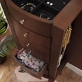thumbnail image 3 of Gwyneth Jewelry Armoire, Merlot, 3 of 9