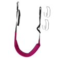 thumbnail image 3 of TISHITA Back Traction Belt Back Support Portable Soft Home Care Lumbar Traction Belt with Hook Violet, 3 of 8