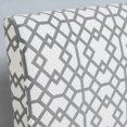 thumbnail image 3 of Kendal Chaise d'Appoint en Tissu, Motif Géométrique Gris, 3 of 4