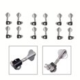 thumbnail image 2 of A Set Of 4PCS Chrome Bass Tuning Pegs Machine Heads Tuners For Bass Guitar Parts, 2 of 4