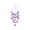 Purple, variant on Wooowa Dreamcatcher with Sea Salt Shells - Bohemian Wind Chime, Unique Home & Patio Decor Accessory