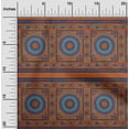 thumbnail image 1 of oneOone Tissu Popeline de Coton Imprimé Feuilles & Fleurs BTY 56 Pouces de Large, 1 of 4