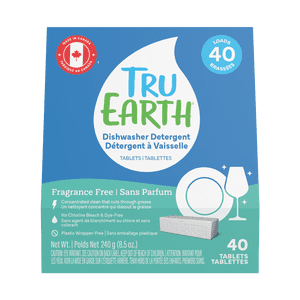 Tru Earth Comprimés détergents - 40 Comprimés - Sans parfum