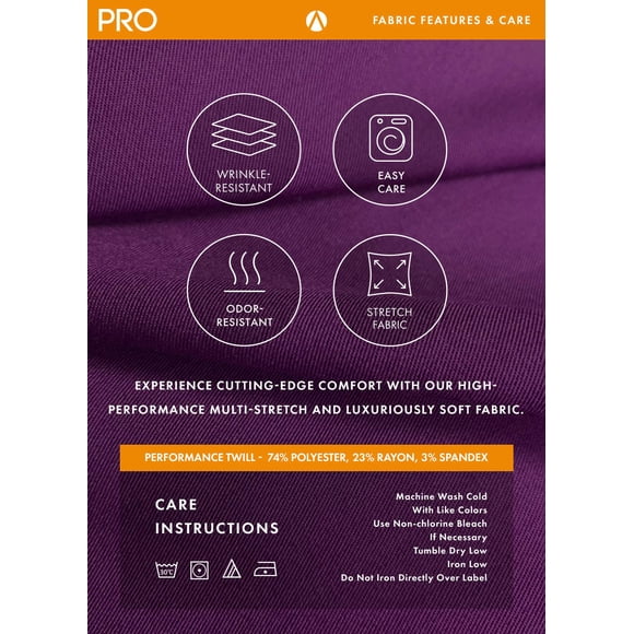 Adar Pro Scrubs For Women - Tailored Yoga Scrub Pants