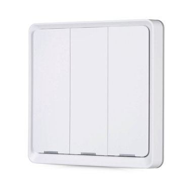 3 Gang ZigBee Scene Switch Wireless Wall Switch 3 Buttons Smart Switch Panel Voice APP Remote Control Timing Countdown Function