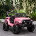 thumbnail image 2 of Aosom 12V Ride On Car Off Road Truck for kids SUV Electric Battery Powered, 2 of 9