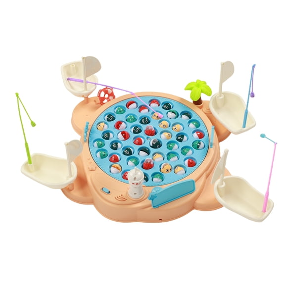 Fishing Board Game, Early Education Rotating Fish Board for Children