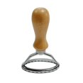 thumbnail image 1 of GUOOL Classical Ravioli Cutter Zinc Alloy Pasta Cutter Mould Wood Handle for Pasta Pierogi Press Stamps Kitchen Attachment oval, 1 of 9