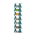 thumbnail image 1 of Dvkptbk Multi-layer Letter Shoe Rack, Small Shoe Cabinet For Household Doorstep Balcony, And Economical Folding Shoe Rack For Student Dormitories, 1 of 1