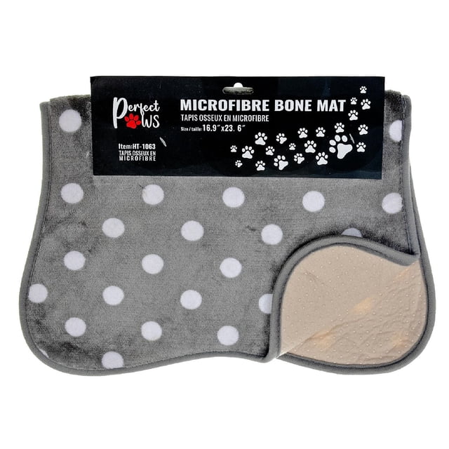 Polka De Tapis D'Os Microfibre