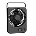 thumbnail image 2 of Rechargeable Long Battery Life Desktop Fan with Quiet Folding Handheld Design and Adjustable Wind Speeds for High Wind Power,Silent Operation Flexibility, 2 of 7