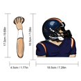 thumbnail image 3 of TopLLC Football Quarterback Wiper Stickers Car Windshield Wiper Stickers Car Car Stickers, 3 of 7
