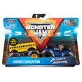 thumbnail image 1 of Monster Jam, Official Higher Education vs. Bounty Hunter Die-Cast Monster Trucks, 1:64 Scale, 2 Pack, 1 of 5