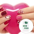 thumbnail image 2 of ziyahi False Nail Wearable Perfect Matching Simple to Wear No Irritating Odor Fake Fingernail Breathable Press Type Adjustable Paster Type 16 Type 4 F741 1Set, 2 of 6