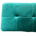 thumbnail image 2 of Plata Import Velvet Bench in Green Color, 2 of 2