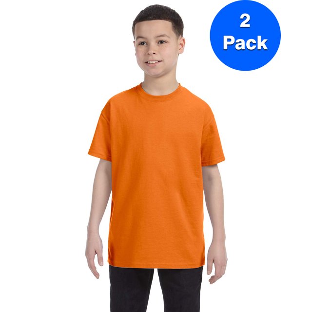 Hanes T-Shirt Jeunesse Authentic-T - 54500 (Lot de 2)