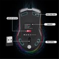 thumbnail image 4 of YOPTOP 2.4G Wireless Gaming Mouse,PENGXIANG Rechargeable Computer Gaming Mouse, 7 Breathing LED Light, 3 Adjustable DPI, Power Saving Mode Wireless Mouse for Windows Mac Laptop/PC/Notebook, 4 of 9