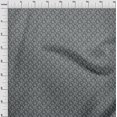 thumbnail image 4 of oneOone Rayon Gray Fabric Floral Sewing Material Print Fabric By The Yard 56 Inch Wide, 4 of 4