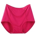 thumbnail image 2 of Culottes Taille Haute Anti-Fuite en Coton pour Femmes Grande Taille, 2 of 4