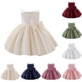 thumbnail image 5 of Ketyyh-chn99 Robe d'Été Robe de Plage Été Tout-Petit Enfants Fille Manches Longues Courte Princesse Robe de Fête C,2-3 Ans, 5 of 5