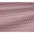 thumbnail image 5 of oneOone Viscose Jersey Fabric Leaves & Floral Block Print Fabric By Yard 60 Inch Wide, 5 of 5