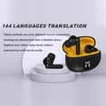 thumbnail image 3 of Translator Earbuds under $5! CQCYD Translation Earbuds 144 Languages, Two Way Real Time Translator, Bluetooth Noise Canceling Earbuds, Wireless Translator for Travel Business, 3 of 9