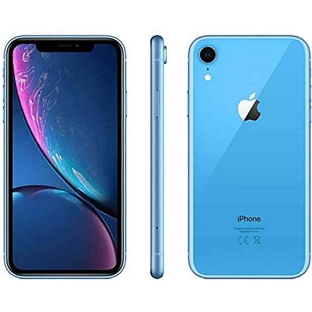 Apple iPhone XR Remis à Neuf 128 Go Déverrouillé d'Usine Téléphone Intelligent 4G LTE (Remis à Neuf)