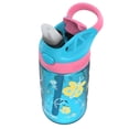 thumbnail image 3 of Contigo Kids Aubrey Straw Water Bottle, Leak-Proof, BPA-Free, Dishwasher Safe, Blue Raspberry Butterlies, 14 oz (414 mL), 3 of 7