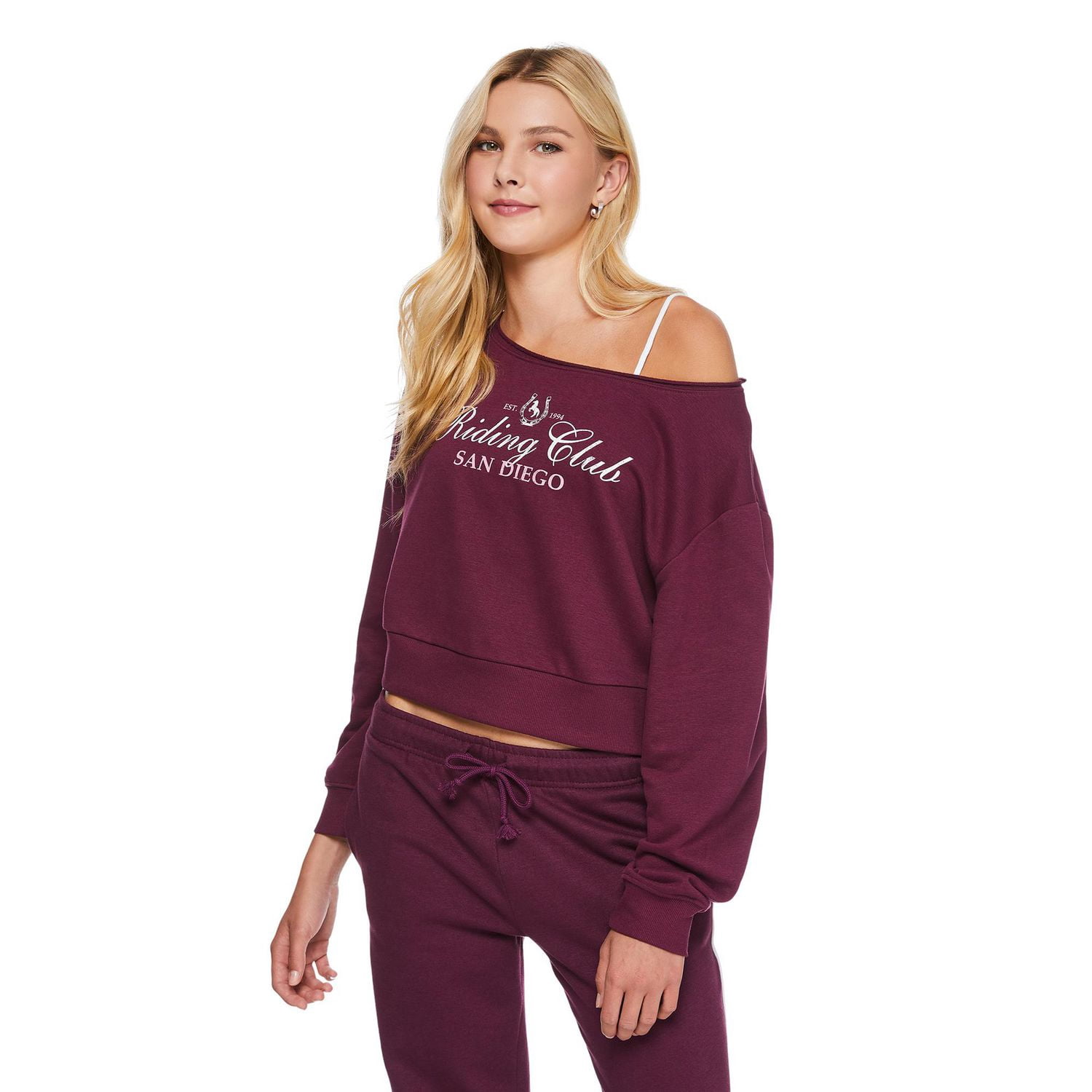 No Boundaries Women's Off Shoulder Top