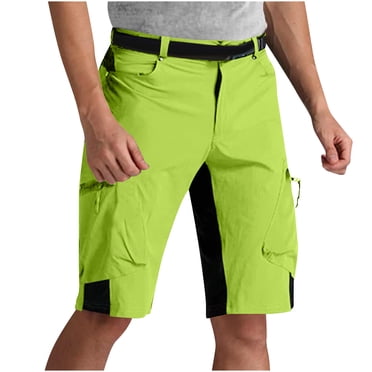 Gspmoly Shorts pour Hommes, Shorts d'Été Décontractés Unis pour Hommes Mode Poches Taille Élastique Fermeture Éclair Shorts Confortables Pantalon Cargo Shorts de Course pour Hommes Économies Vert TTTG