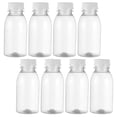 thumbnail image 4 of 8pcs Empty Water Bottles Household Beverage Bottles Reusable Juice Containers with Lids, 4 of 6