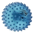 thumbnail image 2 of Milaget 6 Inch PVC Inflated Knobby Bouncy Ball Massage Sensory Ball Kids Toy Blue, 2 of 7