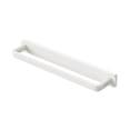 thumbnail image 1 of Towel Rack for Bathroom Wall Mounted Self Adhesive Retractable Slipper Storage Rack 10.4 in x 2.2 in x 1.17 in White Plastic, 1 of 7