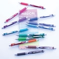 thumbnail image 2 of EnerGel Retractable Gel Roller, 0.7mm, Medium Point, 3 Pens and 4 Refills pack, Blue Ink, 2 of 5