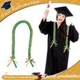 thumbnail image 4 of Vaidha Graduation Ribbon Leis Braid Color Congrats Graduates Leis Necklace For Graduation Party, 4 of 7