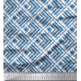 thumbnail image 1 of Soimoi Cotton Voile Fabric Diagonal Check Fabric Prints by Yard 42 Inch Wide, 1 of 5