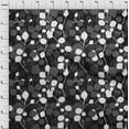thumbnail image 4 of oneOone Cotton Poplin Black Fabric Abstract Leaf Sewing Craft Projects Fabric Prints By Yard 56 Inch Wide, 4 of 4