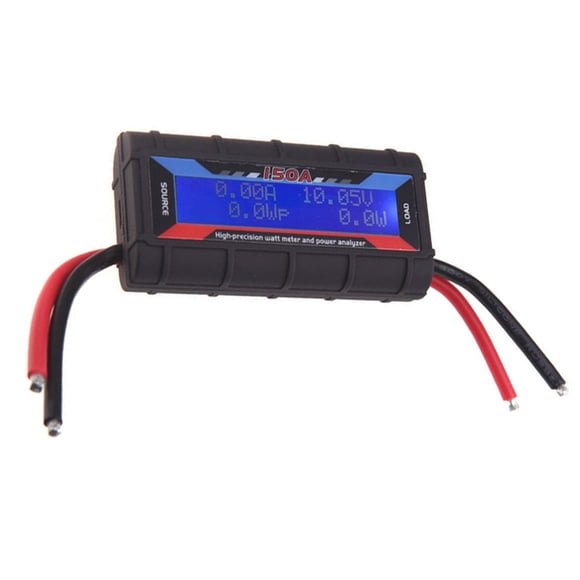 Yeacher 100A Direct Current Power Meter LCD Display Digital Power Analyzer Multifunctional Watt Meter for Voltage Current Power Charges and Energy Measurement