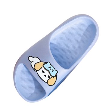 hzomhy Unisex Children Thickened Reversible Home Slippers Comfortable Nonslip Washable Quick Drying Cozy Lightweight Breathable Indoor Use