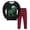 Black, variant on LUOGENLI Little Boys Girls Christmas Pajamas Toddler Holiday Clothes Long Sleeve 2 Pcs Sleepwear Sets Maxi Outfits for Boys 2025 Vacation Red 9-10 Years
