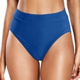 thumbnail image 1 of Women Casual High Waisted Swim Trunks Nylon Spandex Split Solid Color Quick Drying Beach Water Activities Wear, 1 of 5